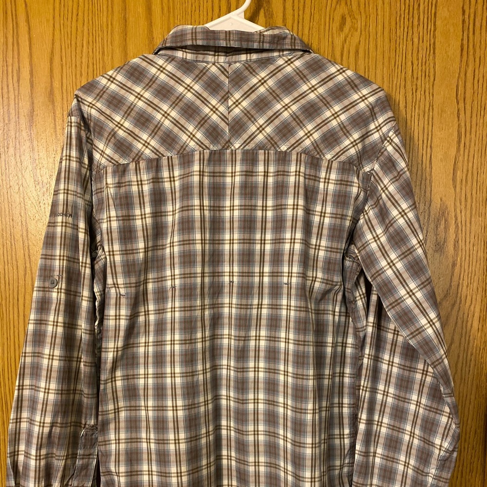Men’s Columbia insect Blocker Long Shirt Sz S GUC - Picture 3 of 5